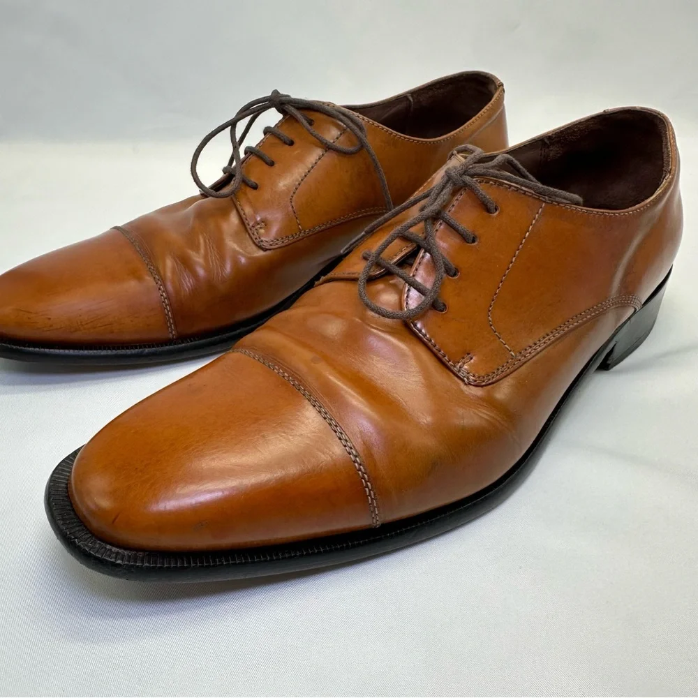 Donald J‎ Pliner Mens Cap Toe Lace-up Oxford Size 8.5  Men Donald J Pliner Shoes